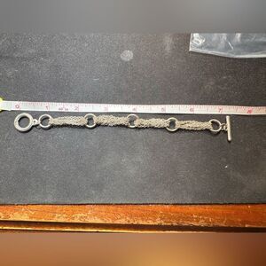 Elegant Silver Chain Bracelet
